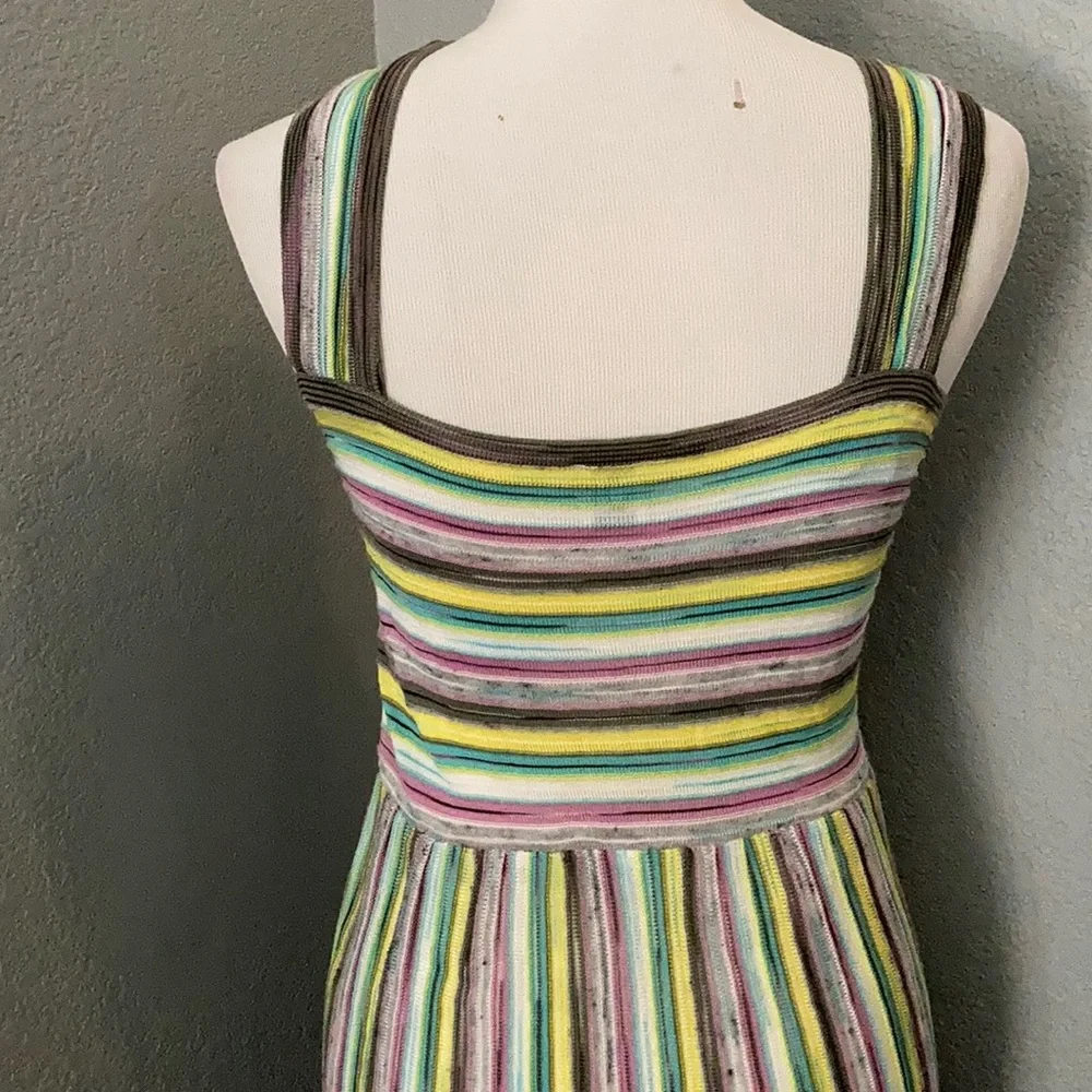 Authentic Missoni Striped Knit pleated Dress Small - Picture 7 of 7